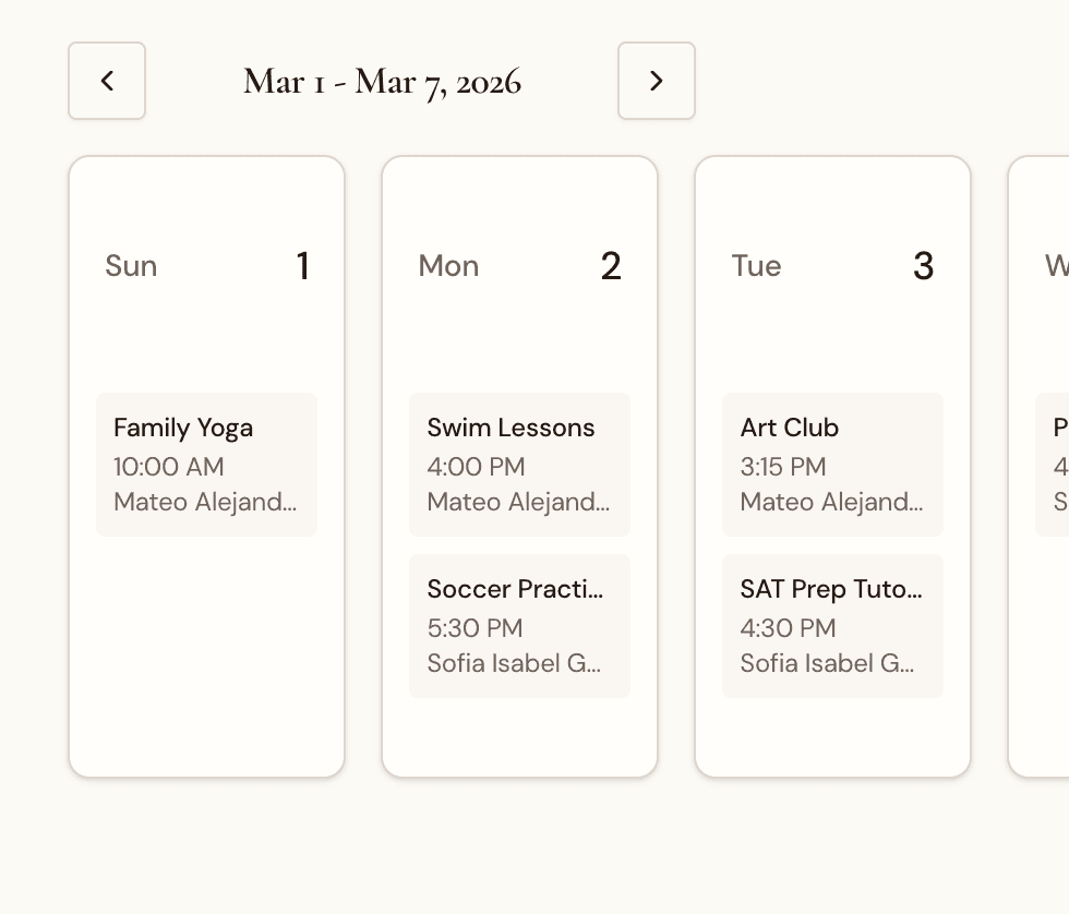 Kid Activities screenshot