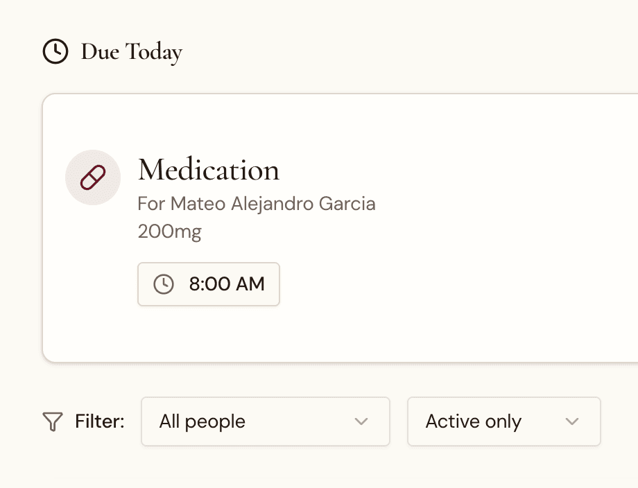 Health Tracking screenshot